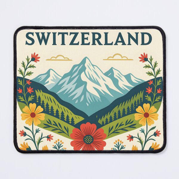 Item preview, Explore the rich tapestry of Switzerland's alpine blooms designed and sold by Ponted.