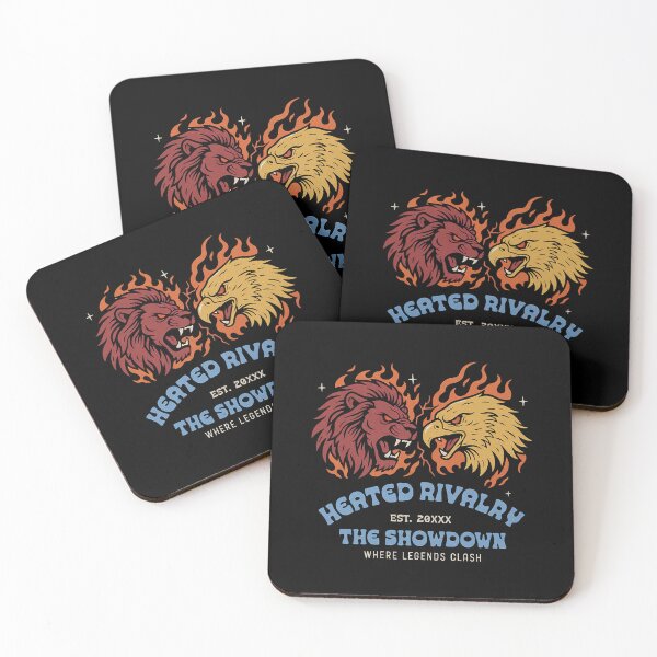 Item preview, Vintage Lion vs Eagle Heated Rivalry Showdown designed and sold by zzz888.