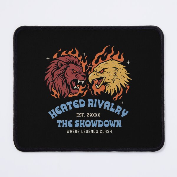 Item preview, Vintage Lion vs Eagle Heated Rivalry Showdown designed and sold by zzz888.