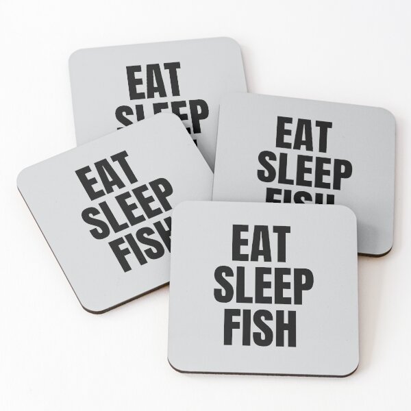 Item preview, Eat Sleep Fish Fishing Life Statement designed and sold by EimSol.