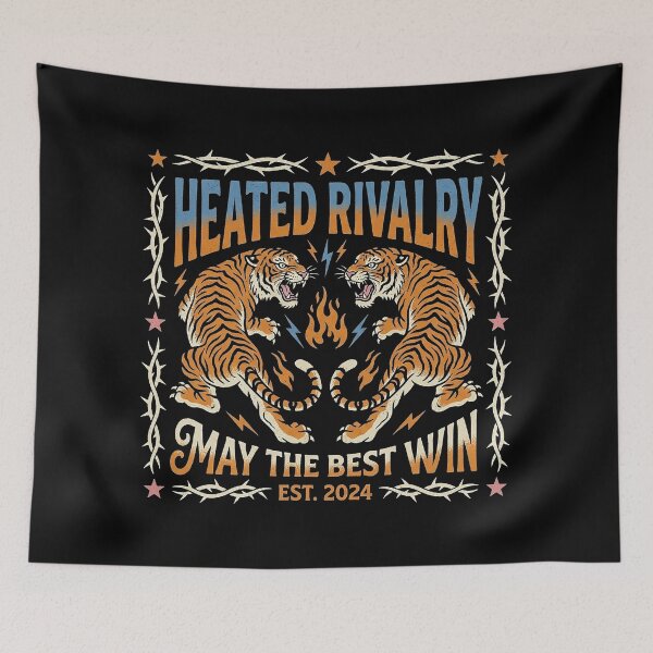 Item preview, Vintage Heated Rivalry Tigers May The Best Win designed and sold by zzz888.