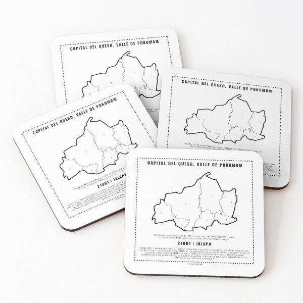 Item preview, Jalapa Guatemala Archival Map Print - Capital del Queso, Valle de Pokomam designed and sold by Origen GT.