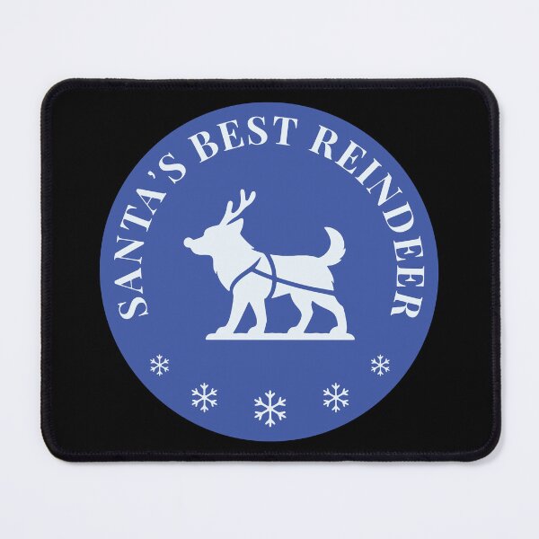 Item preview, Funny Christmas Reindeer Dog designed and sold by MySimpleFlow.