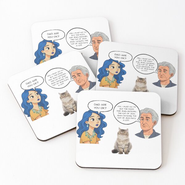 Item preview, Jean-Jacques is the cat of Jean. designed and sold by di-Vera-Rosati.