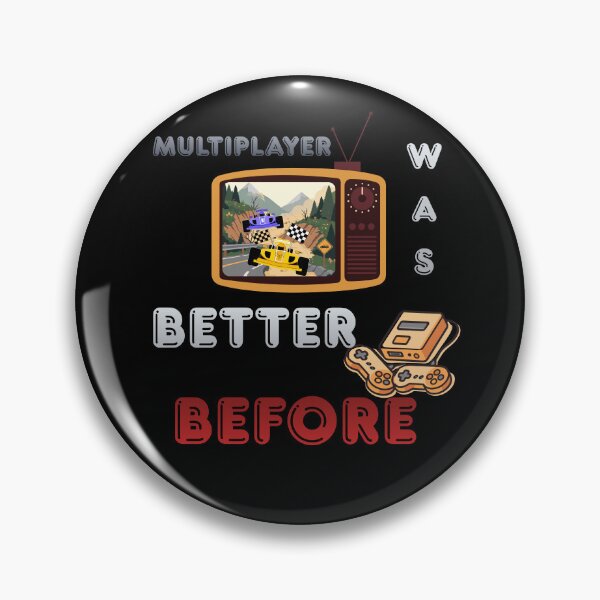 Item preview, Multiplayer Was Better Before – A Retro Gaming Gift  designed and sold by BLAKZONE.