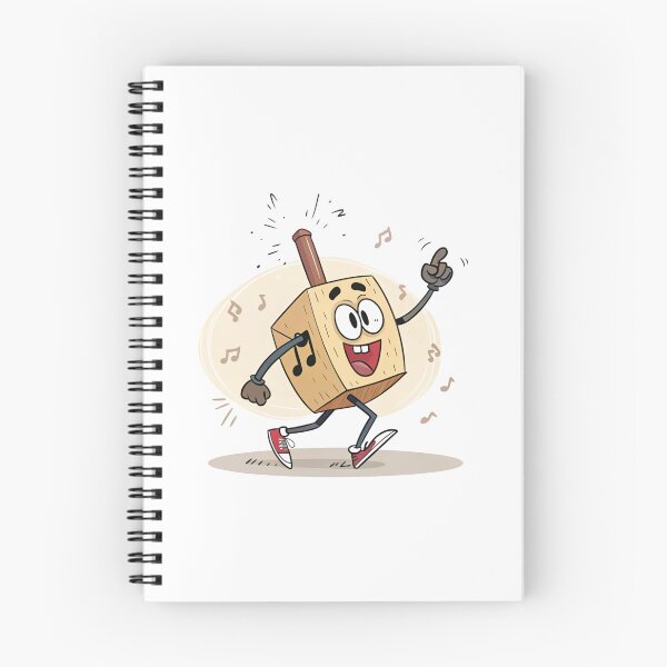 Item preview, Cute Dancing Dreidel Hanukkah Design – Fun Festival of Lights Jewish Art designed and sold by A1MarketDesigne.