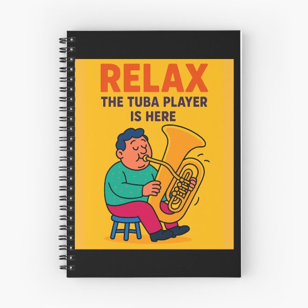 Item preview, Relax, the tuba player is here designed and sold by Agu210.