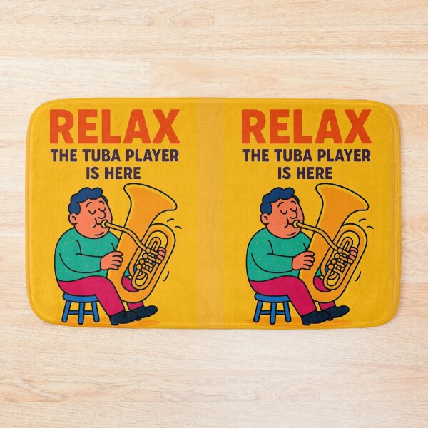 Item preview, Relax, the tuba player is here designed and sold by Agu210.