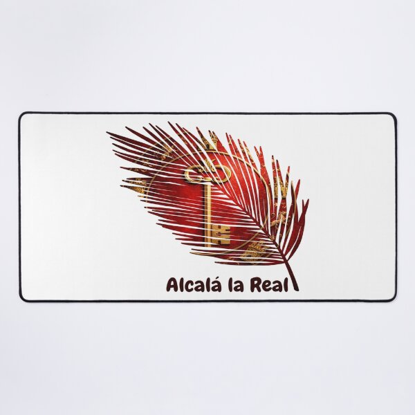 Item preview, Abstract Flag of Alcalá la Real – Feather Shape Design designed and sold by ArteJorge48.