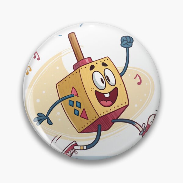 Item preview, Playful Hanukkah Dreidel Character – Festival of Lights designed and sold by A1MarketDesigne.