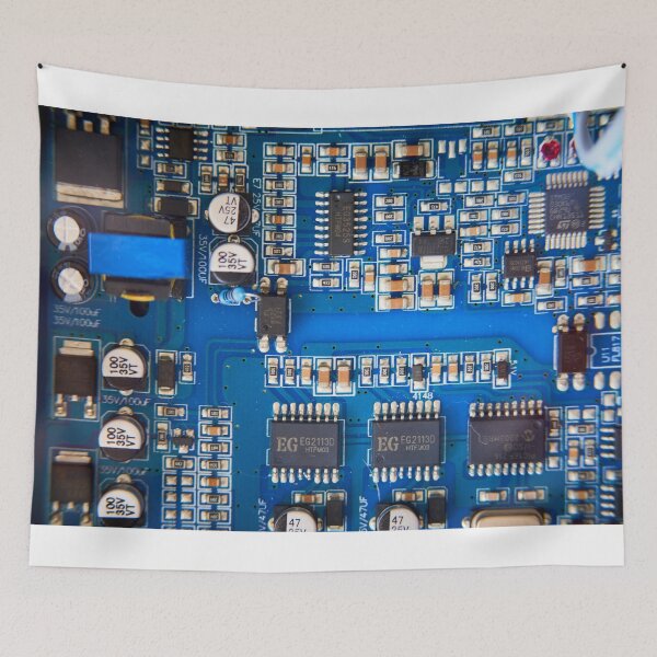 Item preview, Electronic circuit board close-up. designed and sold by IgorKovalenko.
