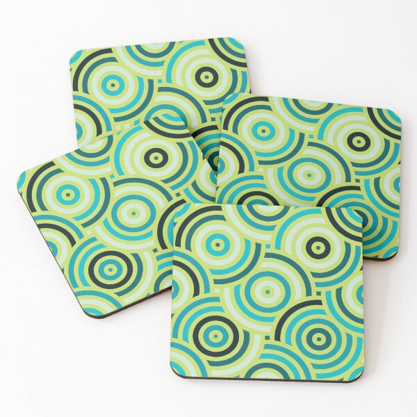 Item preview, Discography | Multi-coloured Bullseyes | Luminescent Palette designed and sold by Annette Chabidon Studio.
