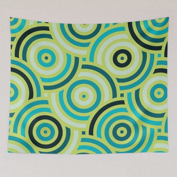 Item preview, Discography | Multi-coloured Bullseyes | Luminescent Palette designed and sold by Annette Chabidon Studio.
