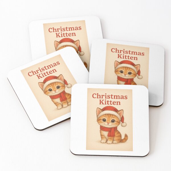 Item preview, Christmas Kitten designed and sold by Graphics and Dreams.