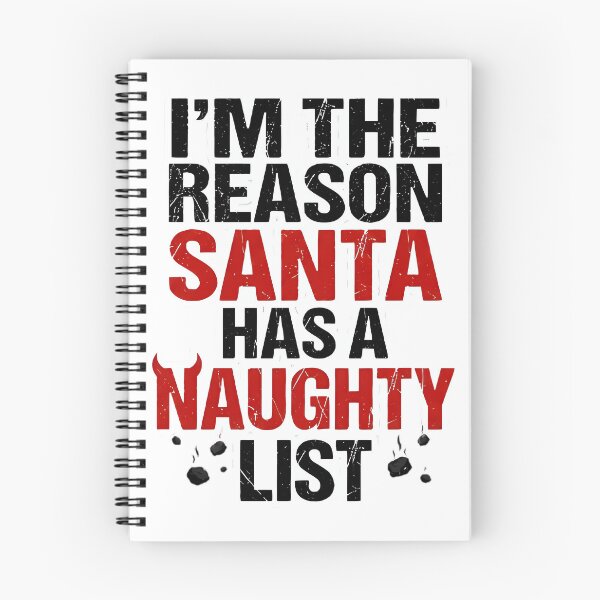 Item preview, Im The Reason Santa Has A Naughty List - Funny Grunge Christmas Quote designed and sold by TobaGallery868.