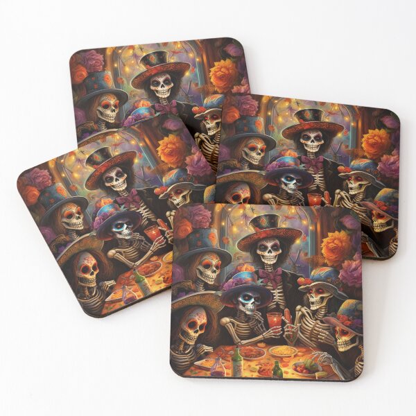Item preview, Day of the Dead – Dark Feast of Souls | Gothic Skeleton Art Design designed and sold by Traumrausch.