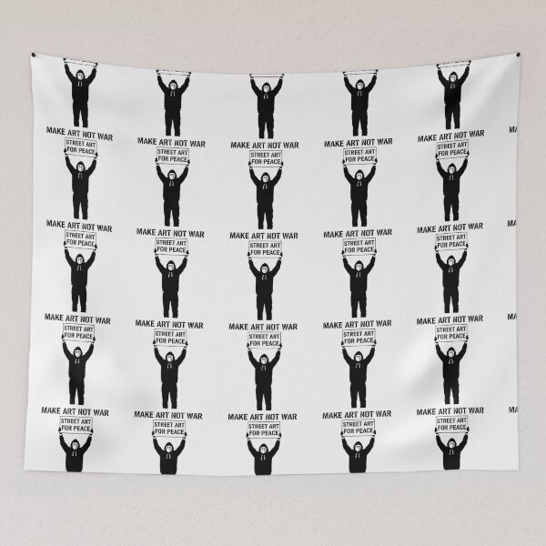 Item preview, Street art for peace. Make art, not war. designed and sold by Maad Store.