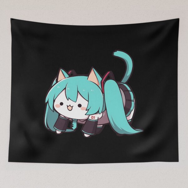 Item preview, Hatsune Miku Cat  designed and sold by thedgareky.