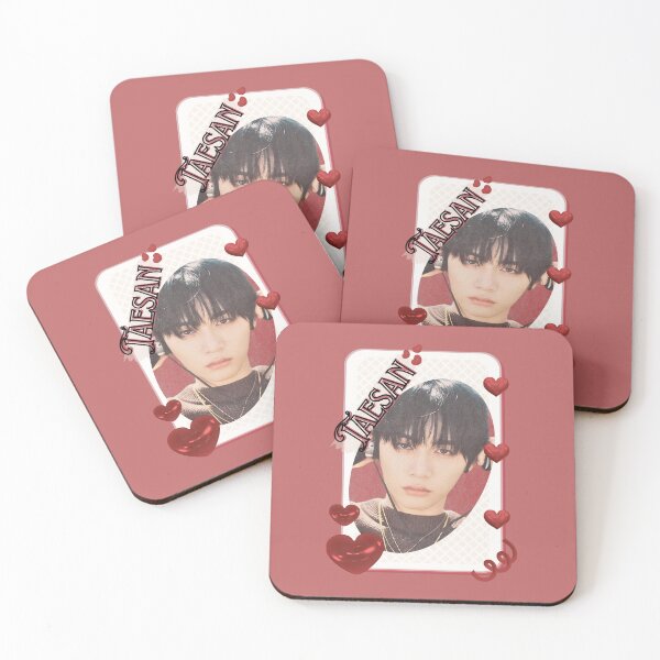 Item preview, BoyNextDoor Taesan Kpop Boy group digital art korean pop art Red Aesthetic Collage Design designed and sold by AJUNICE STUDIO.