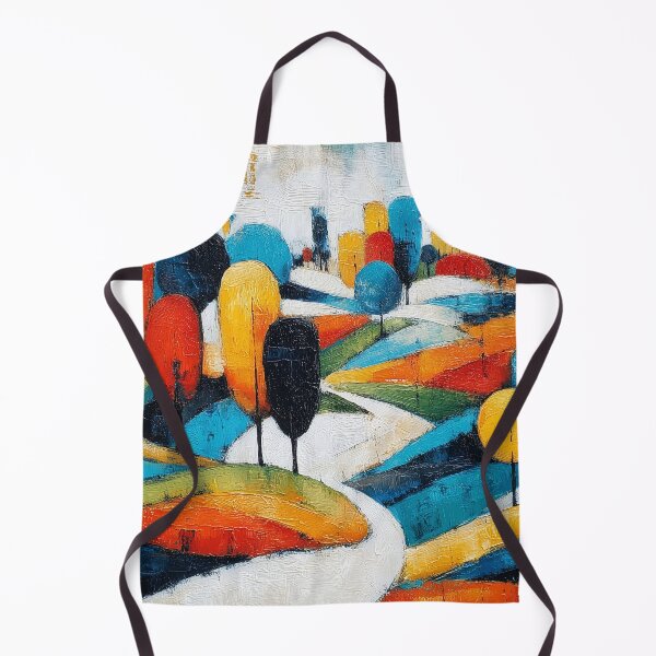 Item preview, Colorful Abstract Landscape designed and sold by lautir.