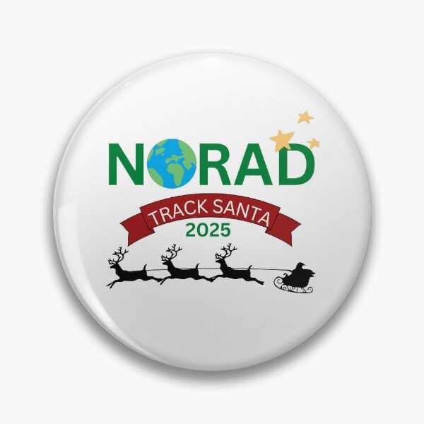 Item preview, Norad track santa design 2025 designed and sold by LisaMichelleArt.