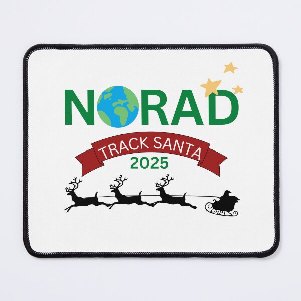 Item preview, Norad track santa design 2025 designed and sold by LisaMichelleArt.