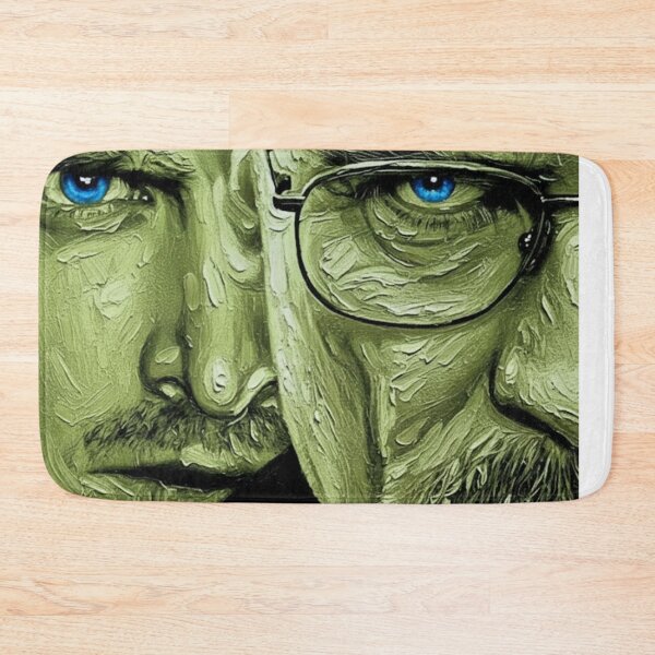 Item preview, Gritty Anti-Heroes Close-Up Painting | Chemical Green Filter Blue Eyes Art | Modern TV Series Poster designed and sold by Art's Diner.