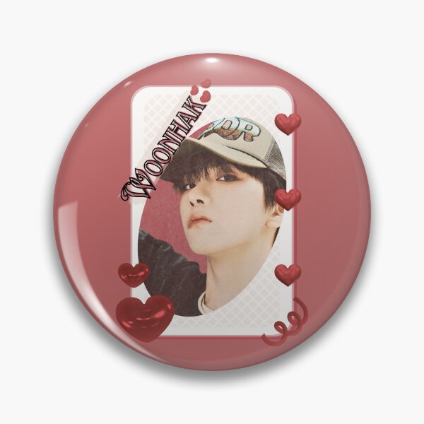 Item preview, BoyNextDoor Woonhak Kpop Boy group digital art korean pop art Red Aesthetic Collage Design designed and sold by AJUNICE STUDIO.