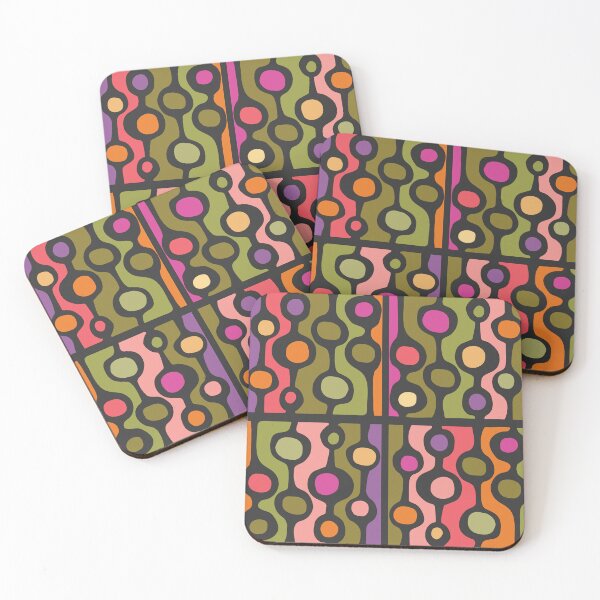 Item preview, Retro Blob | Bright | Retro Halloween designed and sold by Annette Chabidon Studio.