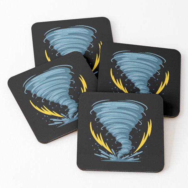 Item preview, Powerful Tornado Storm cyclone wind Dynamic Weather Design designed and sold by DrawHandArt.