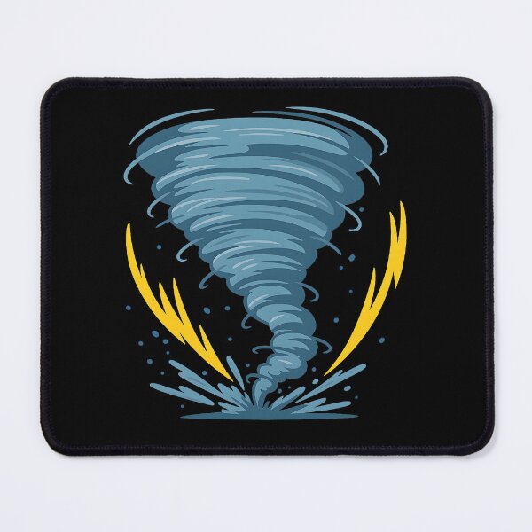 Item preview, Powerful Tornado Storm cyclone wind Dynamic Weather Design designed and sold by DrawHandArt.