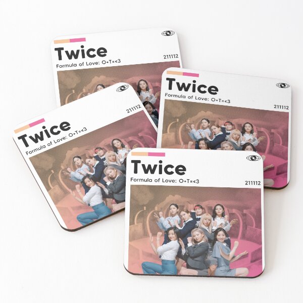 Item preview, Twice - Formula of Love designed and sold by RhodesToKpop.