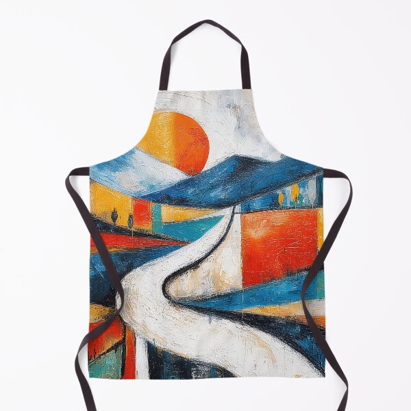 Item preview, Colorful Abstract Landscape designed and sold by lautir.