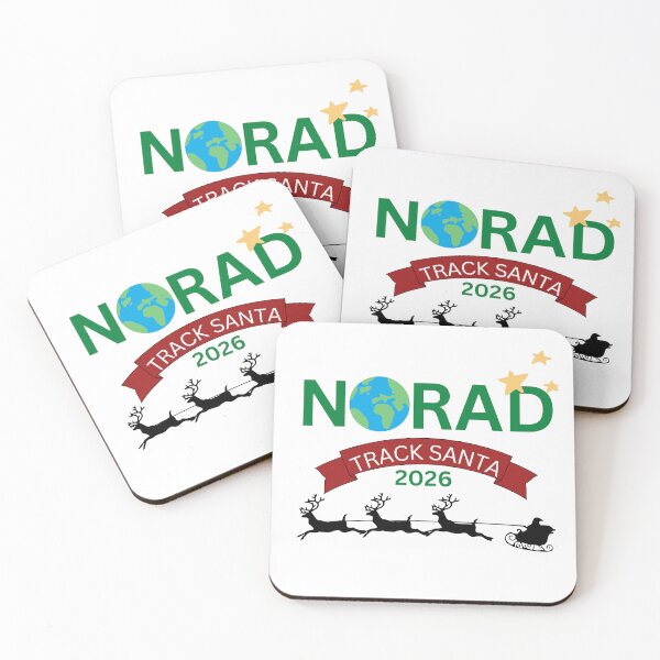 Item preview, Norad track santa design 2026 designed and sold by LisaMichelleArt.