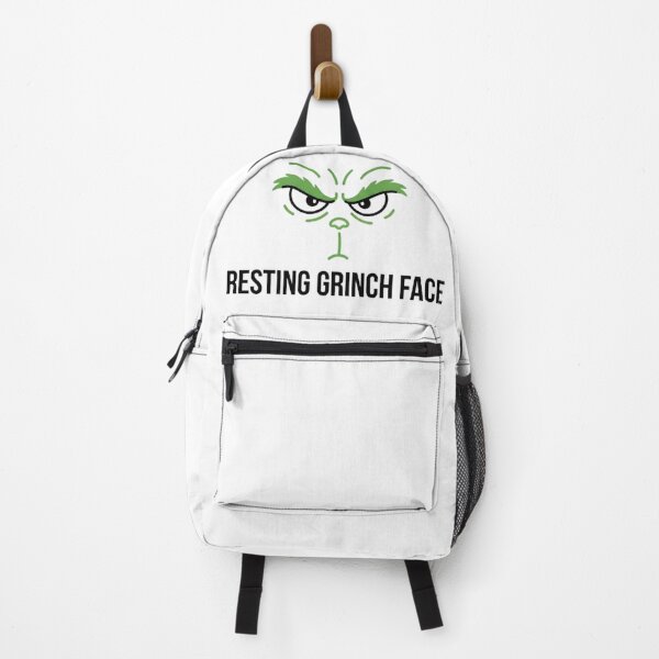 Item preview, Resting Grinch Face - Funny Anti-Christmas Holiday Quote designed and sold by TobaGallery868.