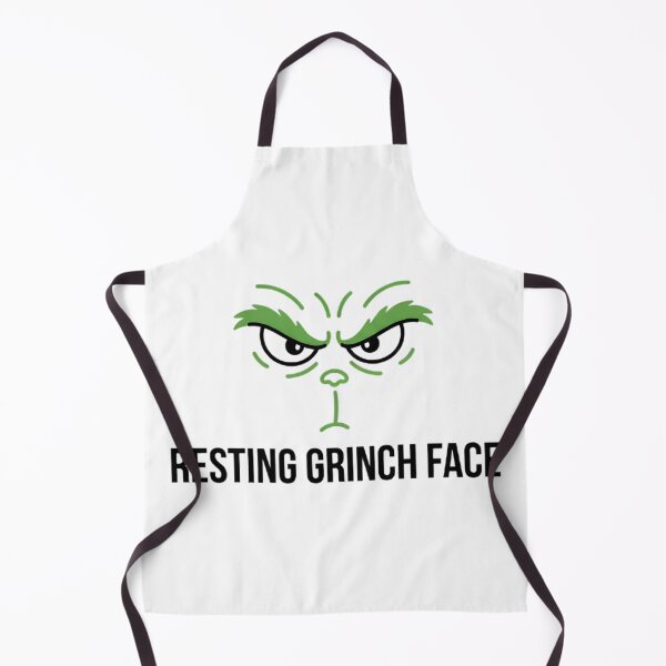 Item preview, Resting Grinch Face - Funny Anti-Christmas Holiday Quote designed and sold by TobaGallery868.