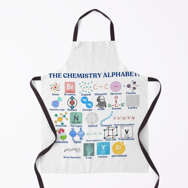 Item preview, The Chemistry Alphabet, cool science and chemistry designed and sold by NoetherSym.