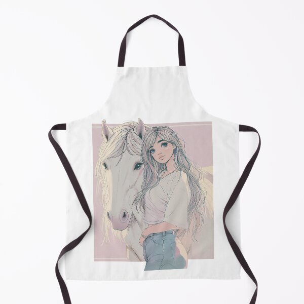 Item preview, Soft Soul, Wild Heart - Girl with Horse Aesthetic designed and sold by Chameleon Studio.