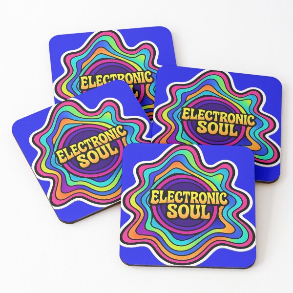 Item preview, Electronic Soul – Psychedelic Retro Music Logo designed and sold by |TRSSHOP|.