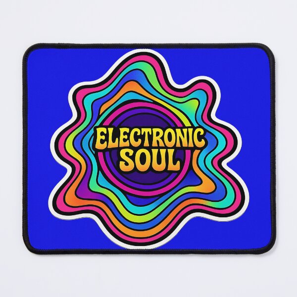 Item preview, Electronic Soul – Psychedelic Retro Music Logo designed and sold by |TRSSHOP|.