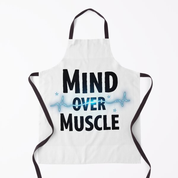 Item preview, Mind Over Muscle – Powerful Fitness Motivation Typography Design designed and sold by civotajim.