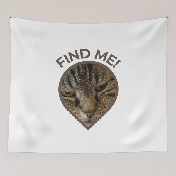 Item preview, Find me! Cat designed and sold by Designfs.