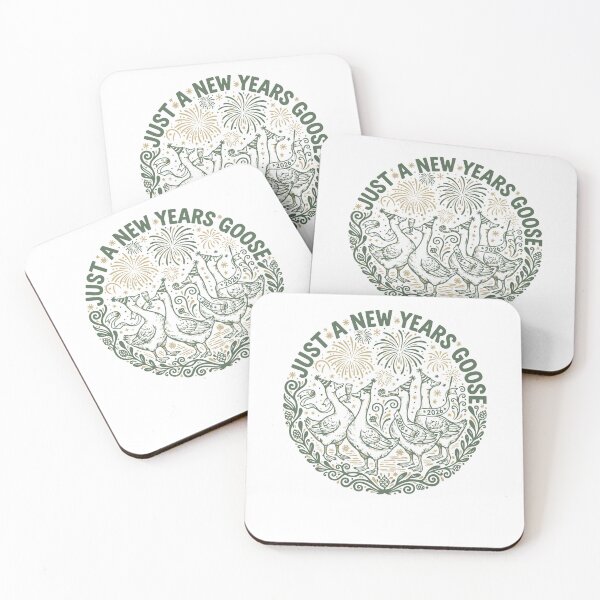 Item preview, Just A New Year's Goose 2026 Party designed and sold by LuminOrb.