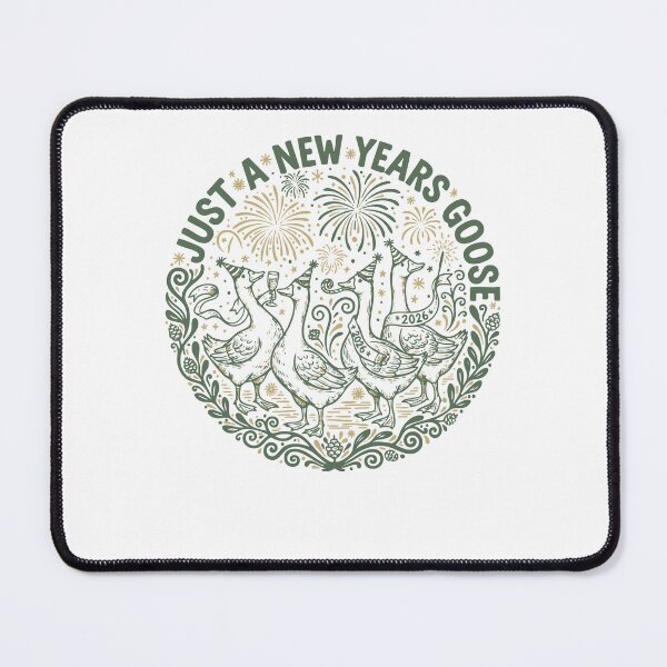 Item preview, Just A New Year's Goose 2026 Party designed and sold by LuminOrb.
