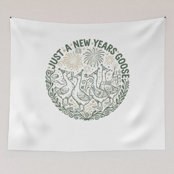 Item preview, Just A New Year's Goose 2026 Party designed and sold by LuminOrb.