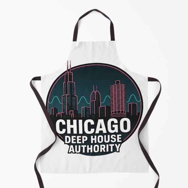 Item preview, Chicago Deep House Authority – Underground House Music Logo designed and sold by |TRSSHOP|.