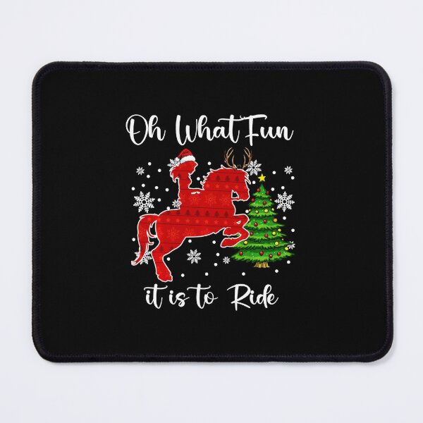 Item preview, Oh What Fun It Is To Ride Horse Christmas Xmas designed and sold by WayTBeenkenArt.