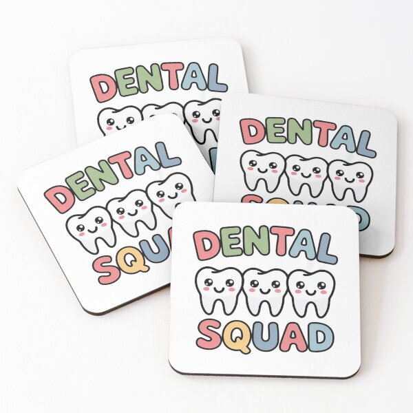 Item preview, Dental Squad – Cute Tooth Team Badge for HygienistsA cute squad-style emblem featuring happy teeth characters. Perfect for hygienist teams, dental assistants, and clinics wanting a fun, friendly vibe. designed and sold by Skillform Studio.