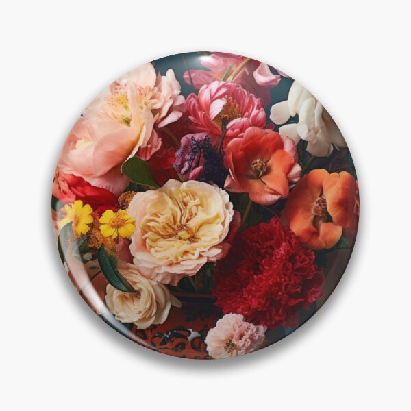 Item preview, Romantic Floral Still Life – Dark Aesthetic Botanical Art designed and sold by Cafecito & Cultura.