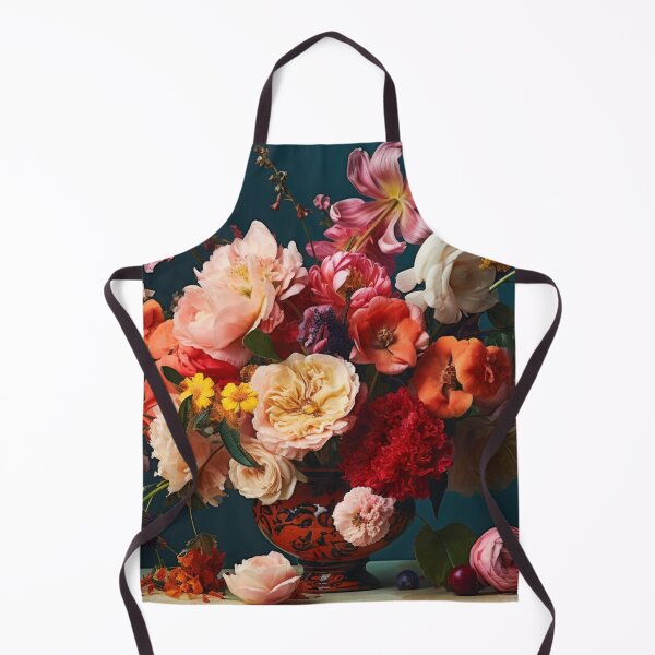 Item preview, Romantic Floral Still Life – Dark Aesthetic Botanical Art designed and sold by Cafecito & Cultura.